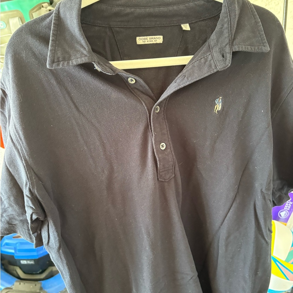 Polo Shirt with Embroidered Logo